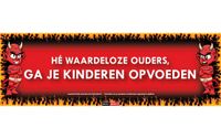 Waardeloze ouders Sticky Devil sticker - thumbnail