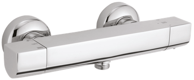 Pure Design Ebro douche thermostaatkraan Chroom