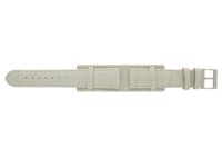 Horlogeband Universeel 61325.12.20 Onderliggend Leder Beige 20mm - thumbnail