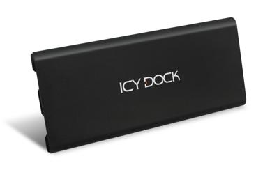 Icy Dock MB861U31-1M2B behuizing voor opslagstations SDD-behuizing Zwart M.2