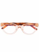 Thierry Lasry lunettes de soleil à monture papillon - Orange