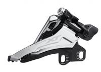 Shimano voorderailleur Deore XT M8100e 2x12 speed klem laag