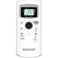 Sencor SAC MT9020C mobiele airconditioner 0,4 l Wit - thumbnail