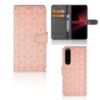 Sony Xperia 1 III Telefoon Hoesje Pattern Orange - thumbnail