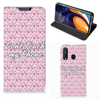 Samsung Galaxy A60 Design Case Flowers Pink DTMP - thumbnail