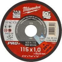 MILWAUKEE Pro 4932451484 doorslijpschijf Ø 115 mm x 1 mm