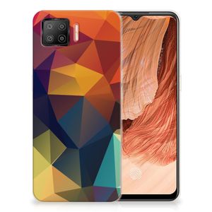 OPPO A73 4G TPU Hoesje Polygon Color