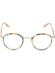 Garrett Leight lunettes de vue "Wilson" - Marron