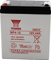 Yuasa NP4-12 oplader, wit