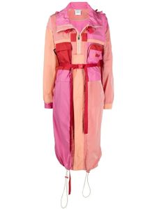 Stella McCartney parka Maia colour-block - Rose