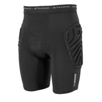 STANNO - equip protection pro shorts - Keepersbroek heren - Black/Black/White - Maat XXL
