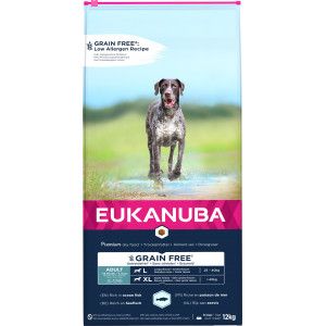 Eukanuba Adult L/XL graanvrij zeevis hondenvoer 3 kg