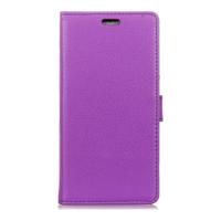 Shop4 - Samsung Galaxy S9 Plus Hoesje - Wallet Case Grain Paars