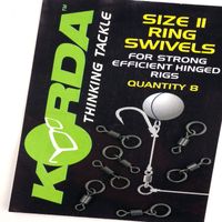 Korda Size 11 Flexi ring swivels - thumbnail