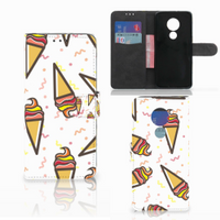 Motorola Moto G7 Power Book Cover Icecream