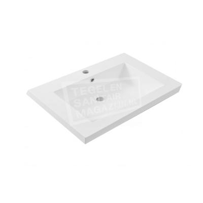 Wiesbaden Vision Losse Kunstmarmer Wastafel (60x47 cm) Wit Wiesbaden Vision Losse Kunstmarmer Wastafel (60x47 cm) Wit