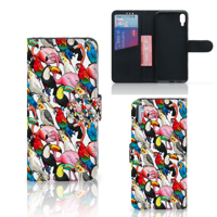 Sony Xperia L3 Telefoonhoesje met Pasjes Birds