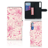 Sony Xperia 1 II Hoesje Pink Flowers