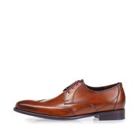 Floris van Bommel leren veterschoenen cognac