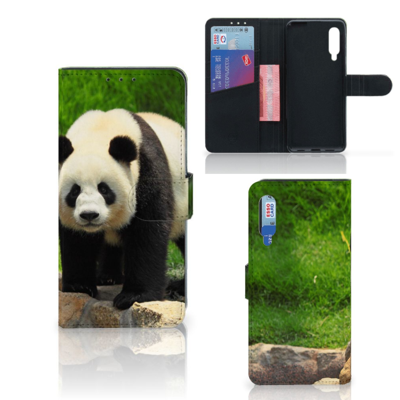 Xiaomi Mi 9 Telefoonhoesje met Pasjes Panda Xiaomi Mi 9 Telefoonhoesje met Pasjes Panda