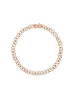 SHAY mini bracelet en or rose 18ct 7 pouces orné de diamants - thumbnail