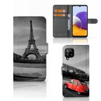 Samsung Galaxy A22 4G | M22 Flip Cover Eiffeltoren