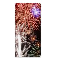 OPPO A58 4G Hippe Standcase Vuurwerk