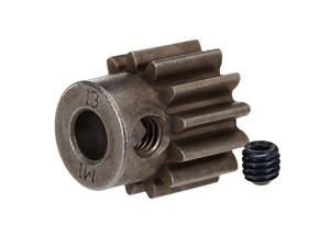 Traxxas - Gear, 13-T pinion (1.0 metric pitch) (fits 5mm shaft)/ set screw (TRX-6486X)