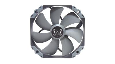 Kaze Flex - Ventilatorhuis - PWM - 1800 rpm - 140 x 140 x 27 mm - grijs