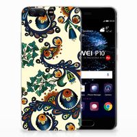 Siliconen Hoesje Huawei P10 Barok Flower - thumbnail