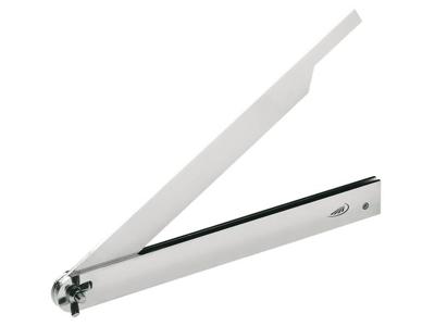 HELIOS PREISSER Metallschmiege 300x20x8mm 3-tlg. mit Flügelmutter 0396434 Stelhoek 300 mm