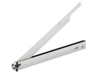 HELIOS PREISSER Metallschmiege 300x20x8mm 3-tlg. mit Flügelmutter 0396434 Stelhoek 300 mm