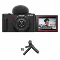 Sony Vlog Camera ZV-1F + GP-VPT2BT Wireless Shooting Grip - thumbnail