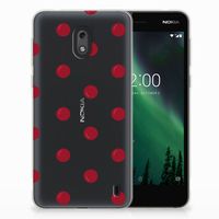 Nokia 2 Siliconen Case Cherries - thumbnail