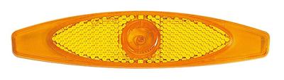 Cateye spaakreflector RR 317 133,5 mm oranje 4 stuks