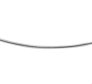 TFT Zilveren Ketting Omega Rond 1,5 mm