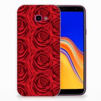 Samsung Galaxy J4 Plus (2018) TPU Case Red Roses