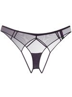 Maison Close culotte L'Amoureuse - Violet - thumbnail