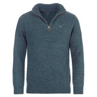 Herentrui Essential lambswool half zip seaweed