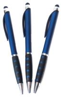 Gerimport balpennen 14 cm blauw 3 stuks