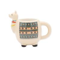 Winkee Original Calma Lama Koffiemok I Stijlvolle koffiemok in lama-vorm I Ca. 400 ml I Ideaal koffie- en theegenot voor jong en oud