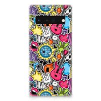 Google Pixel 6 Pro Silicone Back Cover Punk Rock