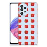 Samsung Galaxy A53 5G Siliconen Case Paprika Red - thumbnail