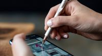 Adonit Pro 4 Stylus Touchpen Zilver - thumbnail