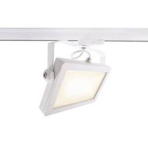 Deko Light Flood 230V-railsysteem lamp LED vast ingebouwd 30 W Energielabel: F (A - G) LED Verkeerswit (RAL 9016)