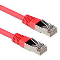 CAT6A S/FTP LSZH RED 10.00M