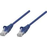 Intellinet 330763 RJ45 Netwerkkabel, patchkabel CAT 5e SF/UTP 15.00 m Blauw 1 stuk(s) - thumbnail