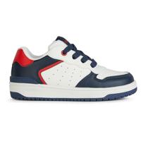 Geox Jongens J Washiba Boy B Sneakers, Wit Navy, 37 EU