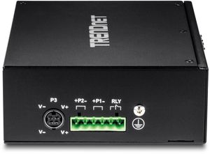 Trendnet TI-PG102 netwerk-switch Unmanaged Gigabit Ethernet (10/100/1000) Power over Ethernet (PoE) Zwart