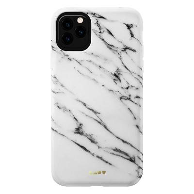 LAUT - iPhone 11 Pro Max Hoesje - Back Case HUEX Marble Wit